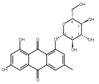 大黄素-1-O-葡萄糖苷38840-23-2