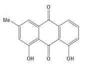 大黄酚、大黄根酸、1,8-二羟基-3-甲基蒽醌481-74-3