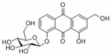芦荟大黄素-8-O-β-D-葡萄糖苷33037-46-6