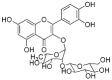 槲皮素 3-O-葡萄糖基 （1→2）鼠李糖苷