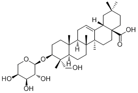 常春藤皂苷元-3-O-α-L-吡喃阿拉伯糖苷17184-21-3