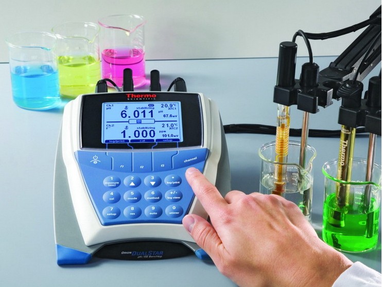  双通道pH/离子浓度测量仪套装