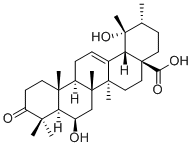 6β,19-Dihydroxy-3-oxours-12-en-28-oic acid进口试剂