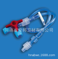 带延长连接管三通