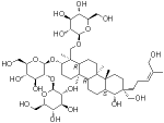凤仙萜四醇苷K160896-49-1图片