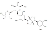 (-)-丁香树脂酚-4-O-Β-D-呋喃芹糖基-(1→2)-Β-D-吡喃葡萄糖苷厂家
