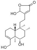 6α,16,18-Trihydroxycleroda-3,13-dien-15,16-olide