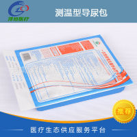 国产 一次性使用无菌测温型导尿包导尿管 双腔