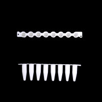 EU 0.2 ml 薄壁八联管(白色,普通连接)