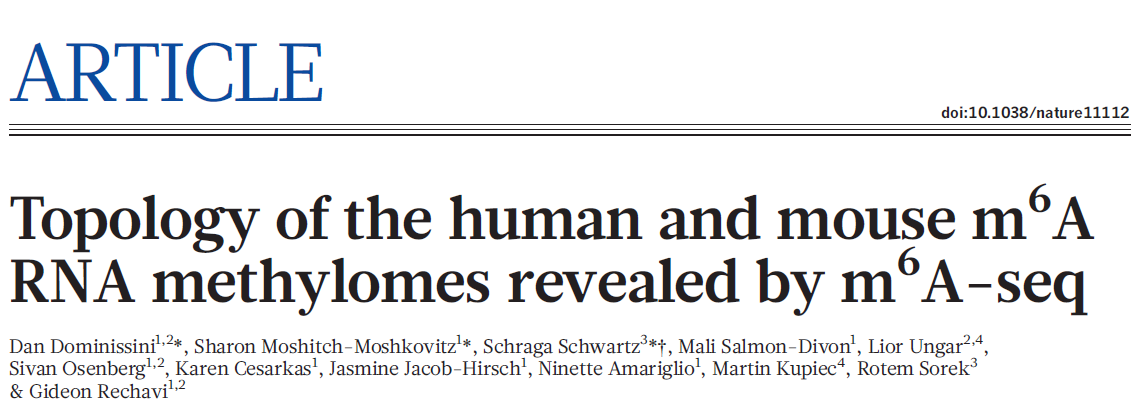 技术突破：超低起始量Nano UMI meRIP-seq