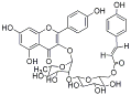 3-O-{2-O-[6-O-(对羟基-反-香豆酰)-葡萄糖基]-鼠李糖基}槲皮素