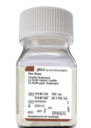 现货供应 GIBCO 15140-122 青霉素链霉素混合液（双抗）
