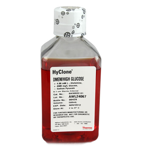 现货供应 Hyclone SH30022.01 DMEM/HLGH 高糖（不含谷氨酰胺）