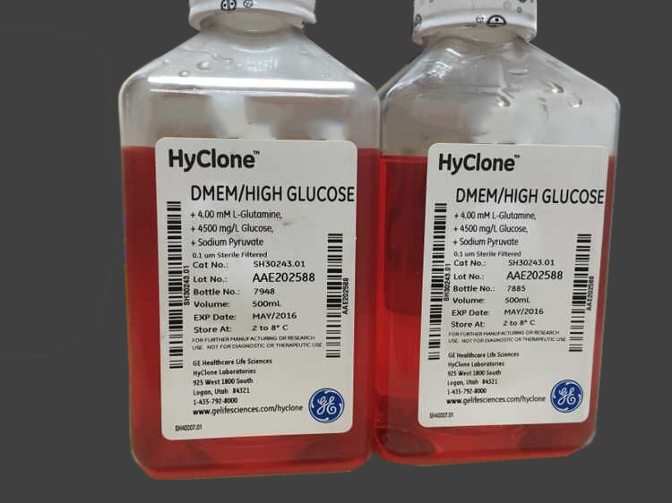 现货供应 Hyclone Sh30243.01 DMEM/HLGH 高糖（含谷氨酰胺）