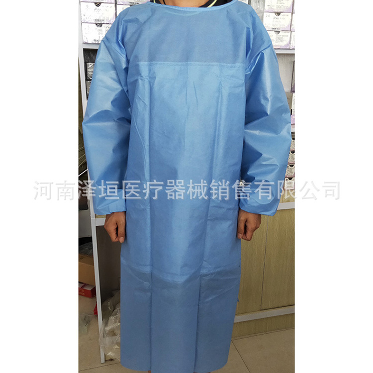 厂家直销医用耗材褂式手术衣 一次性使用手术衣