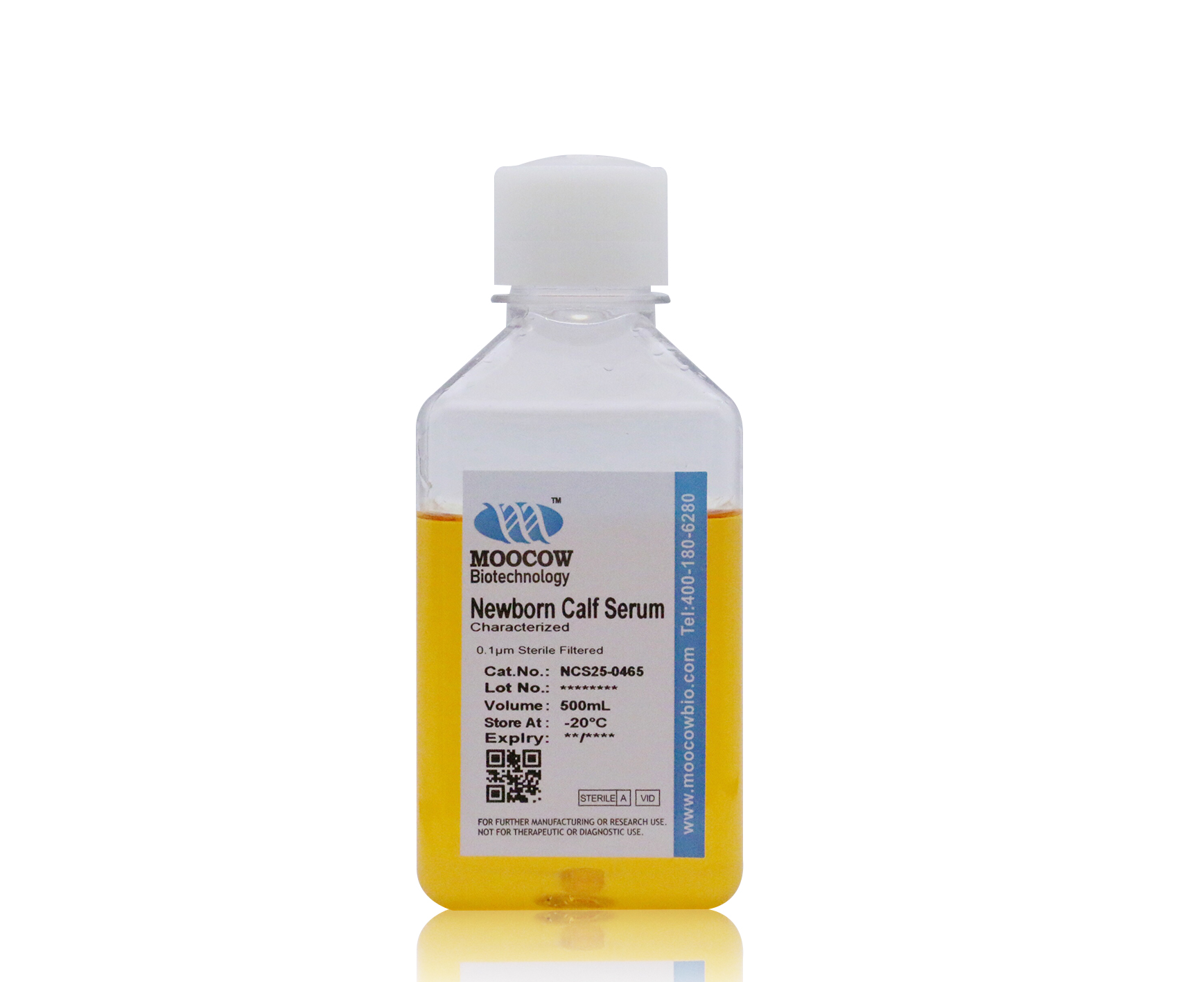 现货供应 Moocow NCS25-0465 通用新生牛血清500ml(优级)产品图