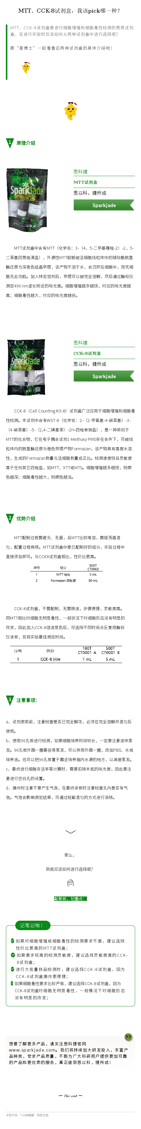 MTT、CCK-8试剂盒，我该pick哪一种？