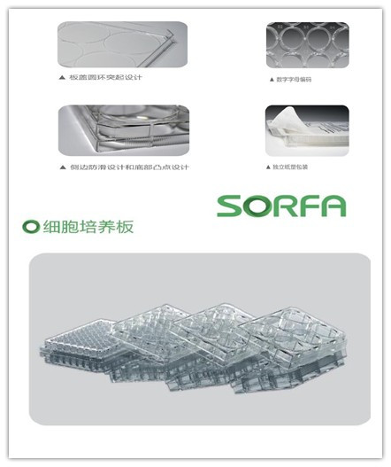Sorfa 硕华 220200/220201/221200  12孔细胞培养板