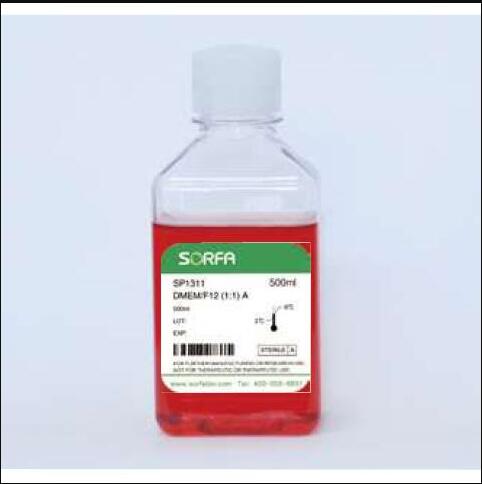 Sorfa SP1114/SP1115/SP1116 DMEM（高糖）培养基D/E/F