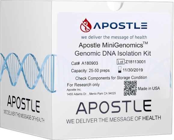 Apostle MiniGenomics 敏基 基因组DNA提取试剂盒