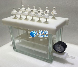 方形固相萃取仪12位24位固相萃取装置玻璃钢微装置