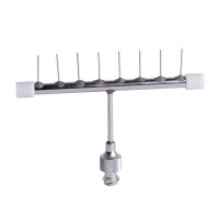 SOCOREX 八联不锈钢分液体管 鲁尔接口