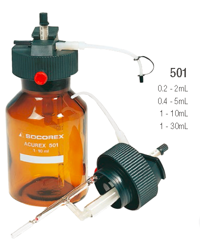 SOCOREX 501紧凑型瓶口移液器  