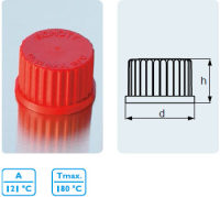 螺旋盖 PBT¹ 材质，红色