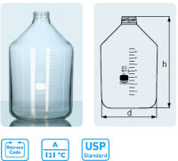 DURAN® 生产专用玻璃瓶，DIN 螺纹, GLS 80® and GL 45