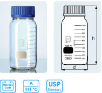 GLS 80® 广口玻璃瓶 GLS 80® 螺纹