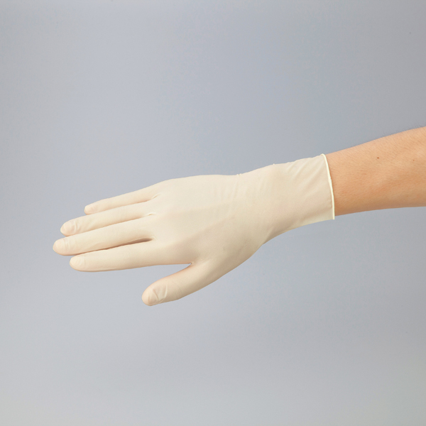 亚速旺  ASONE 经济型乳胶手套 （无粉）ラテックス手袋 GLOVES LATEX PODERFREE