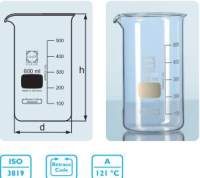 DURAN ® 高型烧杯 ,有倾倒口
