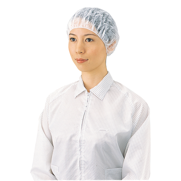 亞速旺ASONE 經濟型一次性帽子 ディスポヘアキャップ CAP FOR CR