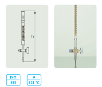 DURAN® 滴定管 具刻度,AS 等级,等待时间30 秒