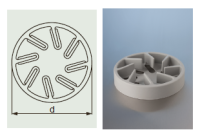 DURAN 试剂瓶硅胶防滑垫