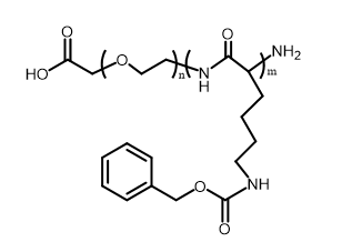 羧基聚乙二醇聚赖氨酸苄基酯 / 羧基聚乙二醇聚赖氨酸苄基酯