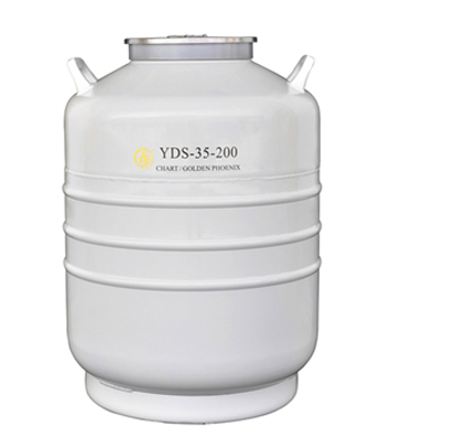 成都金凤大口径液氮罐YDS-35-200 