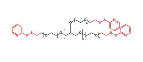 八臂聚乙二醇巯基吡啶 / 八臂聚乙二醇巯基吡啶