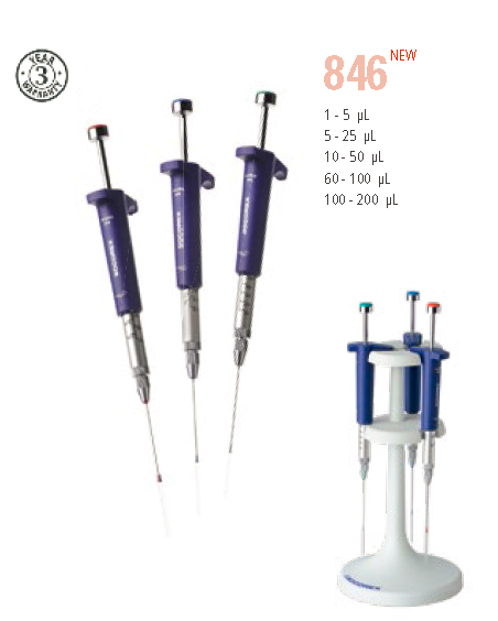 普迈瑞士索科(SOCOREX)846正向移液器