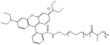 PLA-PEG-Rhodamine B, 聚乳酸PEG罗丹明，聚丙交酯PEG罗丹明