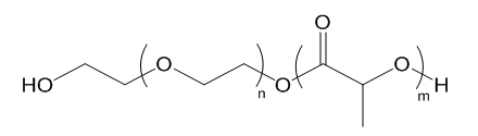HO-PEG-PLA / OH-PEG-PLA, 聚丙交酯聚乙二醇