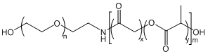 羟基聚乙二醇聚乳酸-羟基乙酸共聚物 / 羟基聚乙二醇聚乳酸-羟基乙酸共聚物