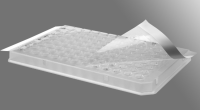 Axygen® 70 µm超高透明度压力敏感封板膜，适用于实时荧光定量PCR，非灭菌