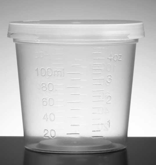 Falcon® 样本储存容器 , with Lid, 4.5oz (110 mL), Individually Wrapped, Sterile, 100/Case