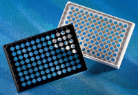 Corning® 96孔透明平底白色聚苯乙烯微孔板，经TC处理，20/袋，带盖，无菌