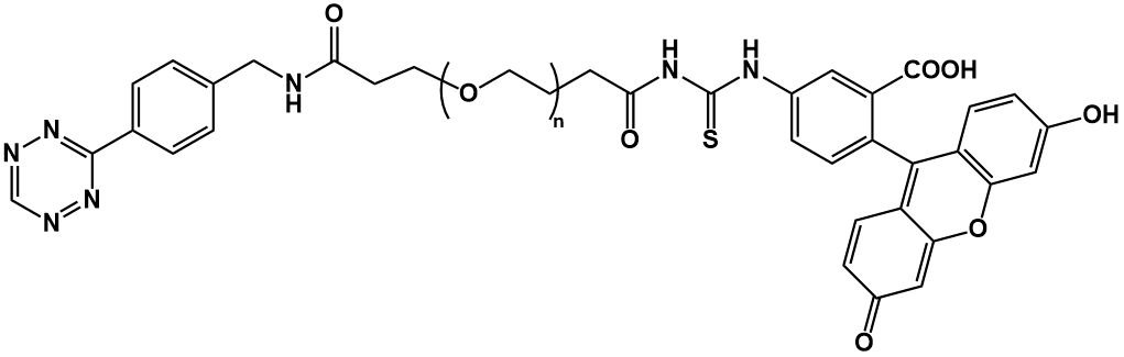 Tetrazine-PEG-FITC / Tetrazine-PEG-FITC