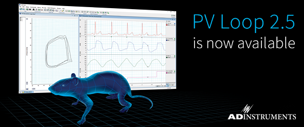 PV Loop 2.5 – 测量右心室收缩力变得更加容易