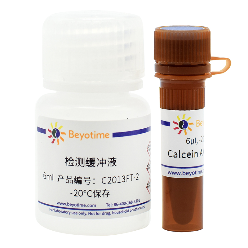 Calcein AM细胞活性检测试剂盒(CCK-F)