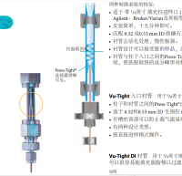 填充柱进样口转接毛细柱Vu-Tight DI衬管