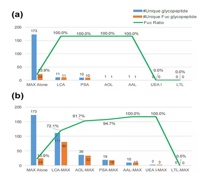 【文献解读】IF=6.38，完整N-糖肽定性和定量分析探究岩藻糖化修饰对前列腺癌侵袭转移的作用机制